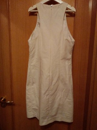 Vestido Zara Blanco Elegante