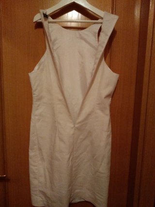 Vestido Zara Blanco Elegante