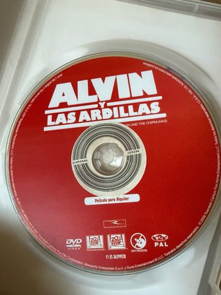 DVD Alvin y las Ardillas 2 Película