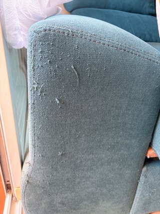 Sofá Chaiselongue Verde Grande