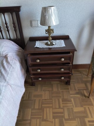 Habitación completa estilo retro