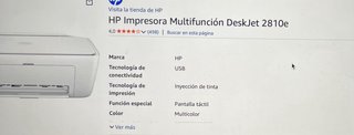 Impresora HP DeskJet 2810e