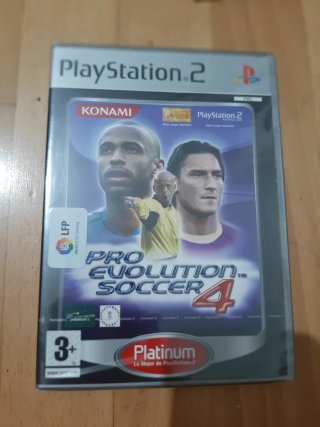 Pack Pro Evolution Soccer 4 + Tarjeta Memoria ps2