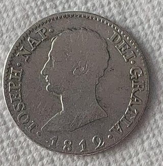 Moneda 4 Reales 1819 José Napoleón