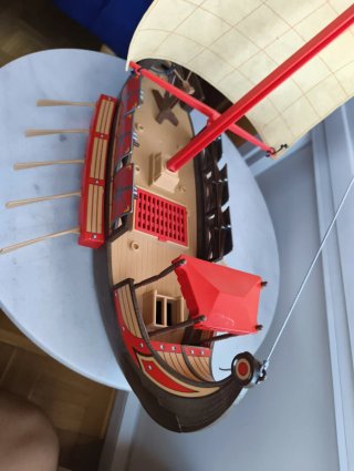 Playmobil Romans 4276 barco de guerreros