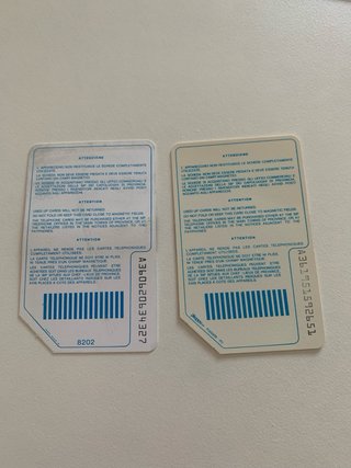 Scheda Telefonica SIP 3000 Lotti 2 pezzi