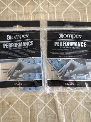 COMPEX 12 ELECTRODOS ORIGINALES PARCHES 8C + 4R