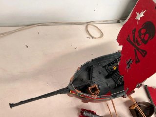 Despiece Barco Pirata Juguete con Accesorios