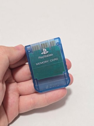 memory card ps1 azul Sony - memoria play1