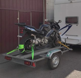 Remolque para 2 motos
