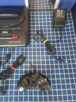 MEGADRIVE 2 ORIGINAL COMPLETA 2 MANDOS