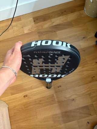 Pala de pádel HOOK Platinum Black