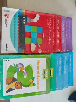 Libros de texto 3°primaria