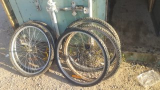 Ruedas de bicicleta (juego de 5)