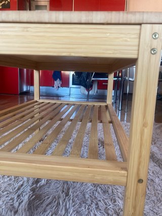 Mesa de centro de madera