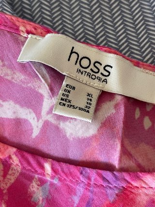 Vestido largo Hoss Intropia estampado floral