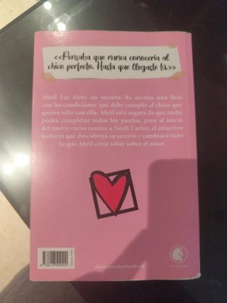 Mi conquista tiene una lista
