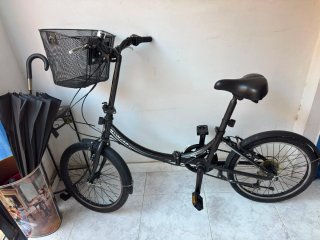 Bicicleta plegable de ciudad