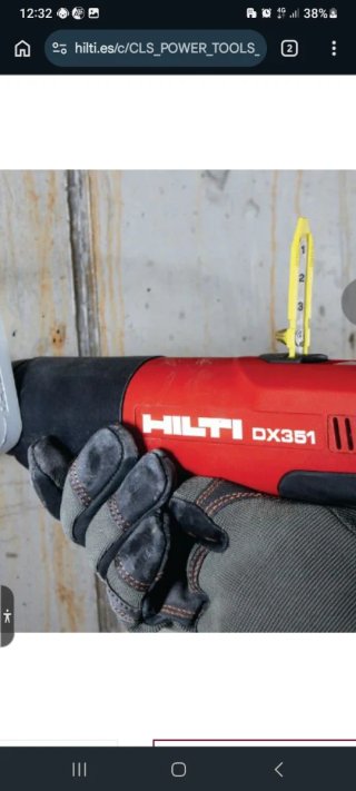 Clavadora Hilti DX 351  or cargador automatico