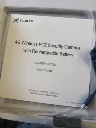 Cámara Vigilancia COCOCAM 4G Exterior SIM