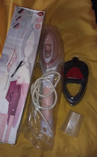 Plancha de ropa vapor portátil