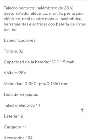 Maletín taladro con accesorios