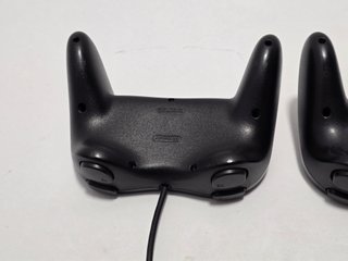 2 Nintendo Wii Oficial Mando Clasico Pro - Negro