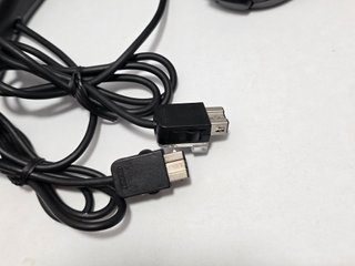 2 Nintendo Wii Oficial Mando Clasico Pro - Negro