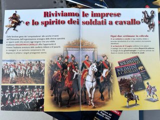 Soldatini De Agostini a Cavallo - Prime 10 Uscite