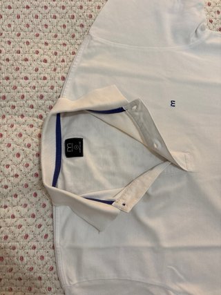Polo Milano Hombre Talla M Blanco