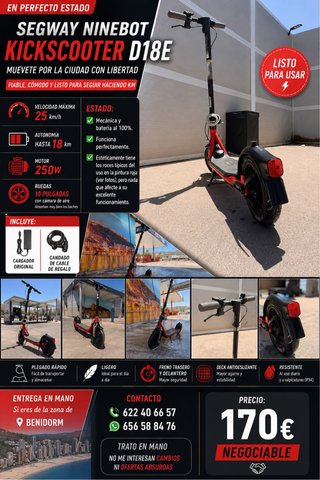 Segway Ninebot Kickscooter D18E