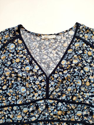 Vestido largo estampado Springfield