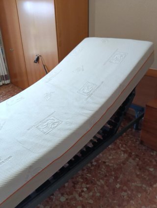 Cama articulada 190x90 seminueva