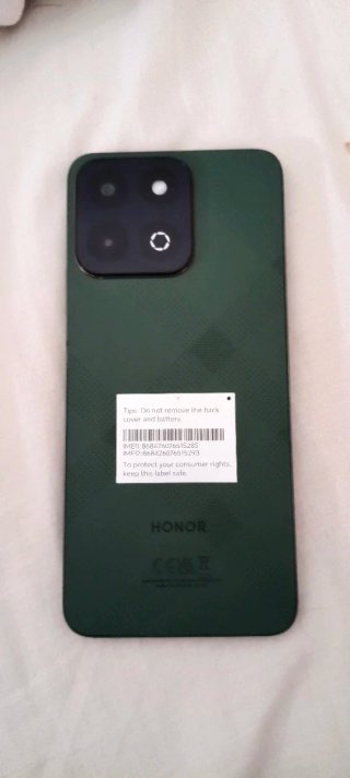 Teléfono móvil Honor verde