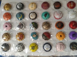 Pack 25 Chapas Cava Coleccionables