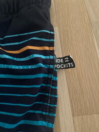 Bañador Billabong negro-gris Rayas Talla XS