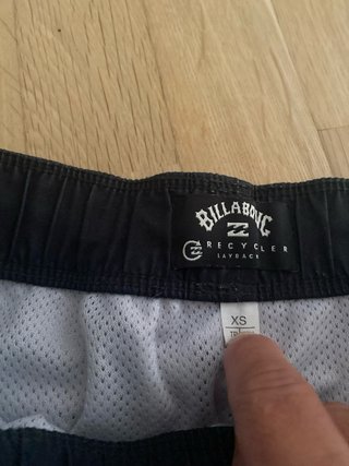 Bañador Billabong negro-gris Rayas Talla XS
