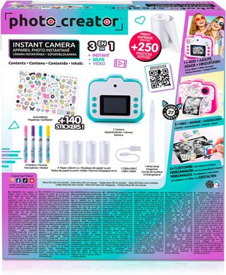 Cámara Infantil Canal Toys Instantánea 3 en 1