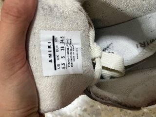 Zapatillas Amiri Beige y Gris