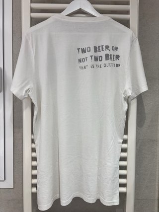 Camiseta Scalpers Blanca Talla XL