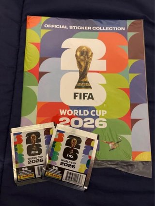 Álbum Panini Mundial FIFA 2026 + 2 Sobres