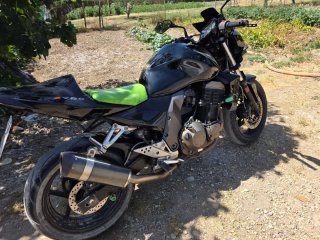 Kawasaki Z750 Naked año 2004 etiqueta B