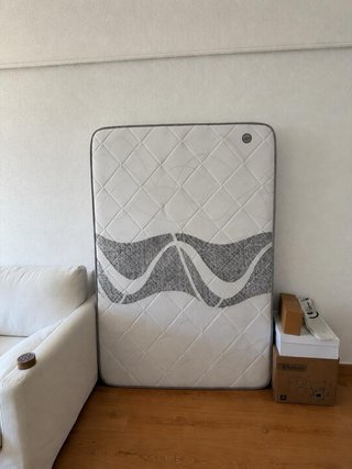 Somier madera + colchón viscoelástico