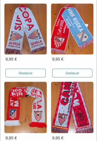 Bufandas del Sevilla FC