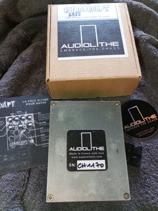 AIDIOLITHE CHAOSCULPT BASS FUZZ+ENVÍO INCLUIDO