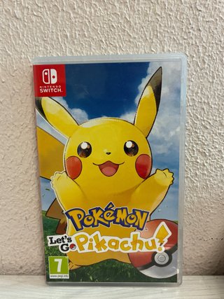 Pokemon Let's Go Pikachu! Switch