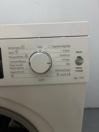 Lavadora Bosch Serie 6 Blanca