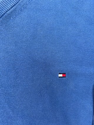 Jersey Tommy Hilfiger V-Neck Azul Talla M
