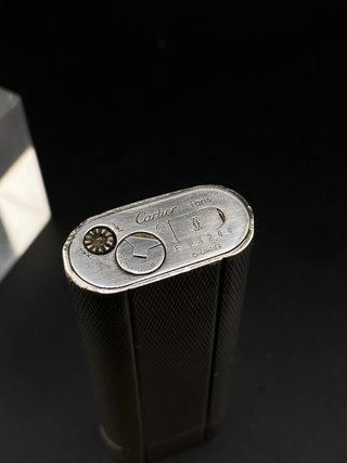 Encendedor Cartier Vintage Plata