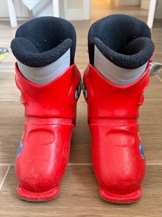 Esquís y botas Rossignol niño